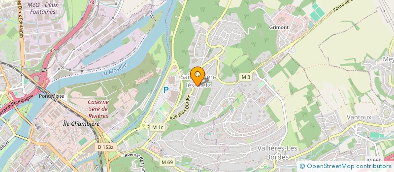 localisation de l'entreprise SCI PAUCLEPERE 16 à SAINT-JULIEN-LES-METZ