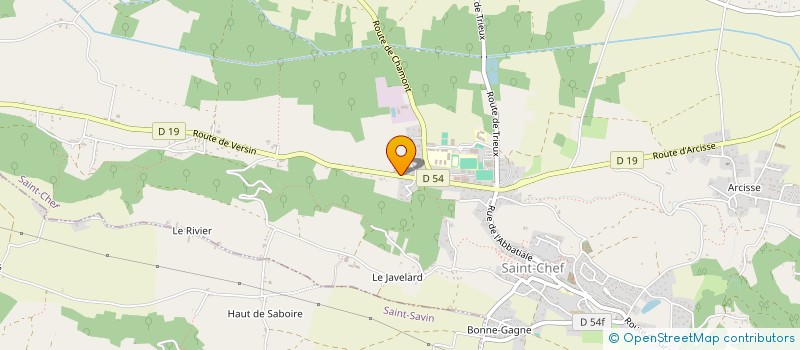 localisation de l'entreprise SCI PAUEMME  SAINT-CHEF