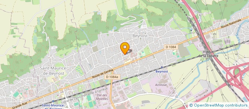 localisation de l'entreprise SCI PAUGELERIC à BEYNOST