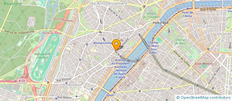 localisation de l'entreprise SCI PAUL 17 à NEUILLY-SUR-SEINE