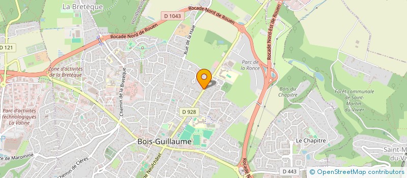 localisation de l'entreprise SCI PAUL à BOIS-GUILLAUME