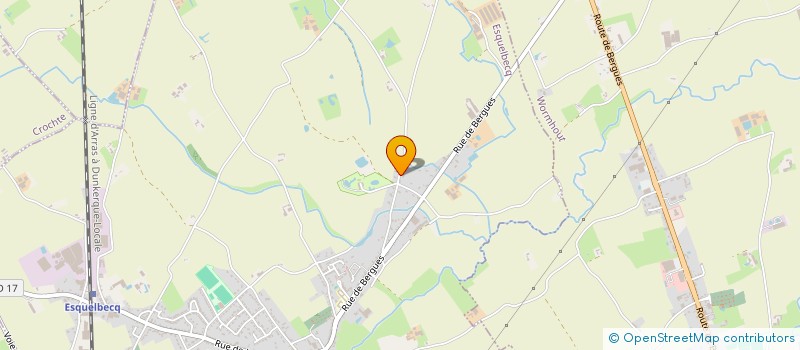 localisation de l'entreprise SCI PAUL  ESQUELBECQ