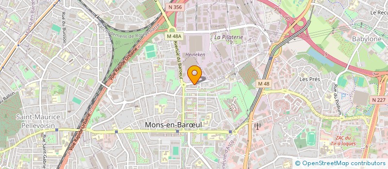 localisation de l'entreprise SCI PAUL ADAM  MONS-EN-BARUL