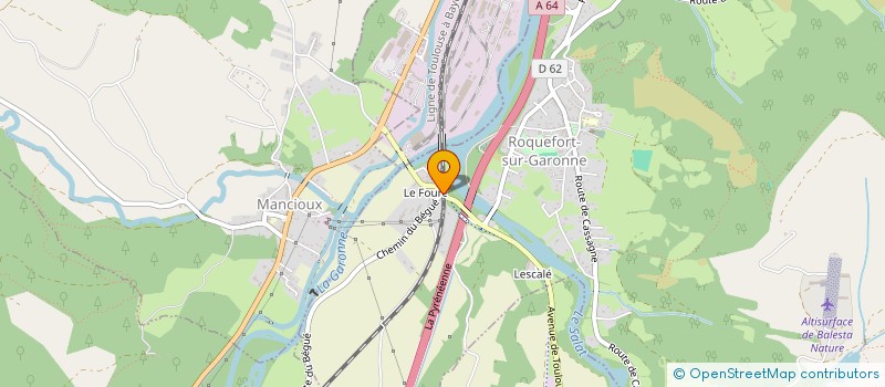 localisation de l'entreprise SCI PAUL BATUT  BOUSSENS