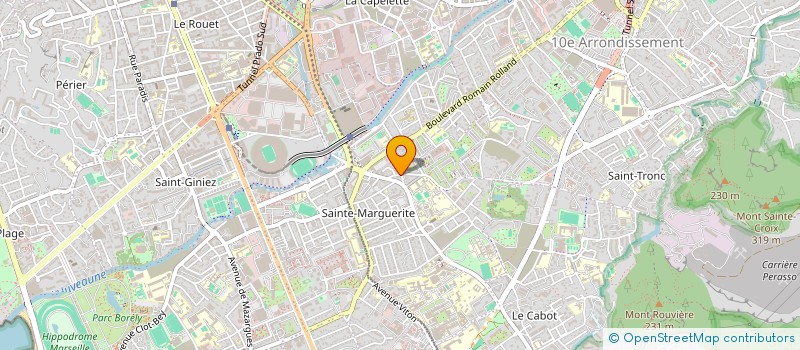 localisation de l'entreprise SCI PAUL CLAUDEL à MARSEILLE