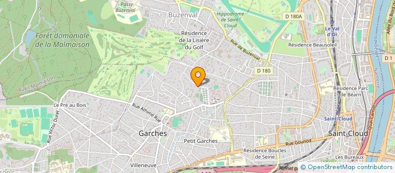 localisation de l'entreprise SCI PAUL DOUMER à GARCHES