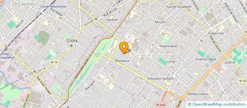 localisation de l'entreprise SCI PAUL DUCATTEAU  LILLE