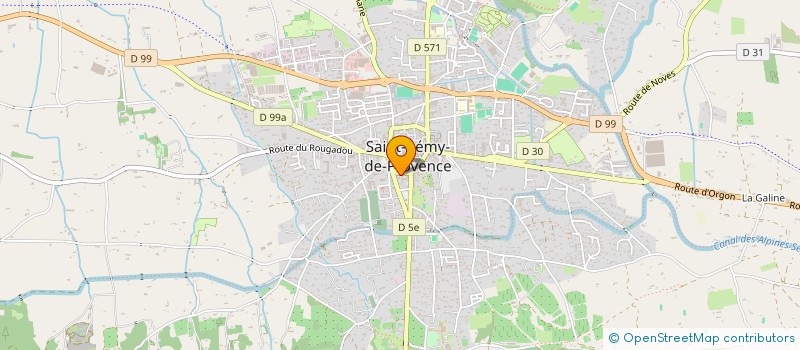 localisation de l'entreprise SCI PAUL DURANT à SAINT-REMY-DE-PROVENCE