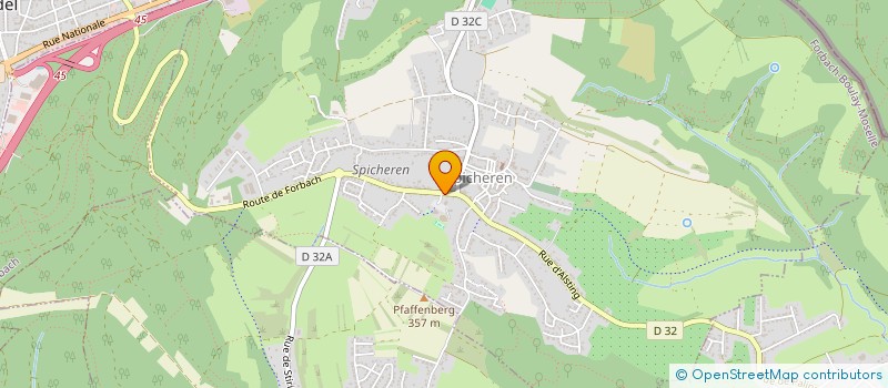 localisation de l'entreprise SCI PAUL EDOUARD  SPICHEREN
