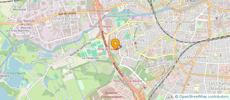 localisation de l'entreprise SCI PAUL ELUARD  LA TRINITE SUR MER