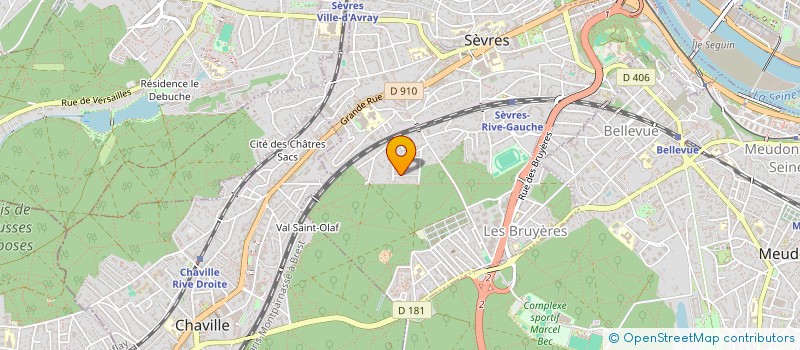 localisation de l'entreprise SCI PAUL EMILE VICTOR NEUILLY à SEVRES
