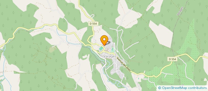 localisation de l'entreprise SCI PAUL ET AUGUSTA  VARAGES