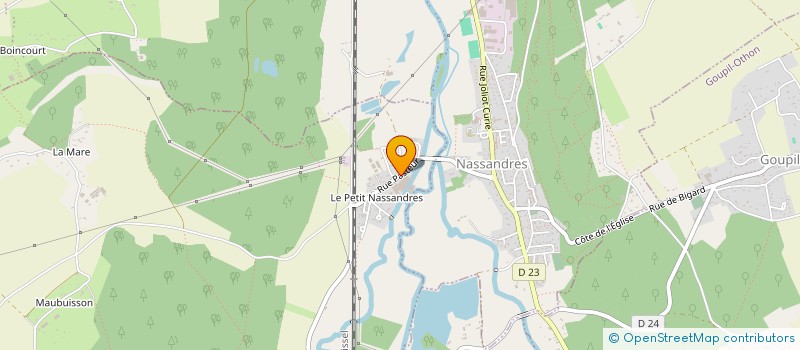 localisation de l'entreprise SCI PAUL ET CARO  SERQUIGNY