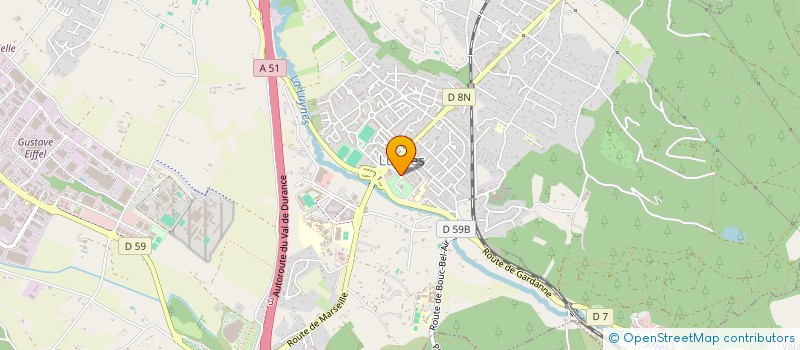 localisation de l'entreprise SCI PAUL ET GABY  AIX EN PROVENCE
