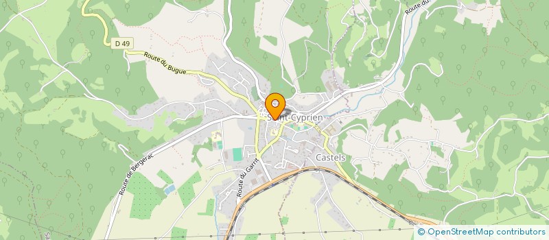 localisation de l'entreprise SCI PAUL ET MARIE IMMOBILIER  SAINT-CYPRIEN