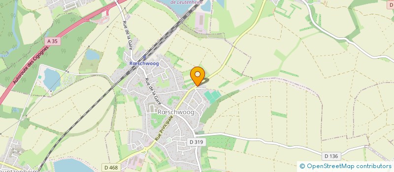 localisation de l'entreprise SCI PAUL ET PIERRE  LEUTENHEIM