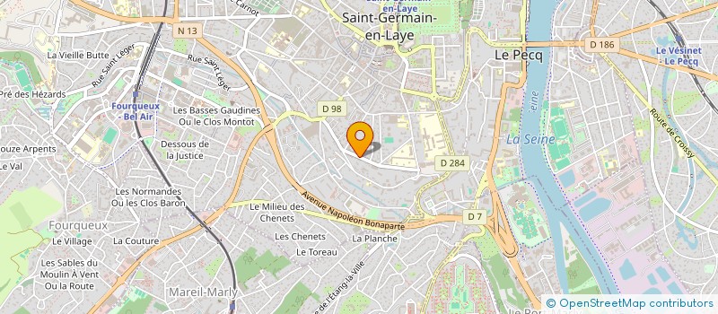 localisation de l'entreprise SCI PAUL ET THOMAS  SAINT-GERMAIN-EN-LAYE