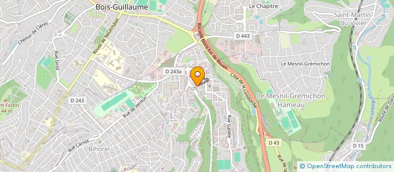 localisation de l'entreprise SCI PAUL ET TIMOTHEE à ROUEN