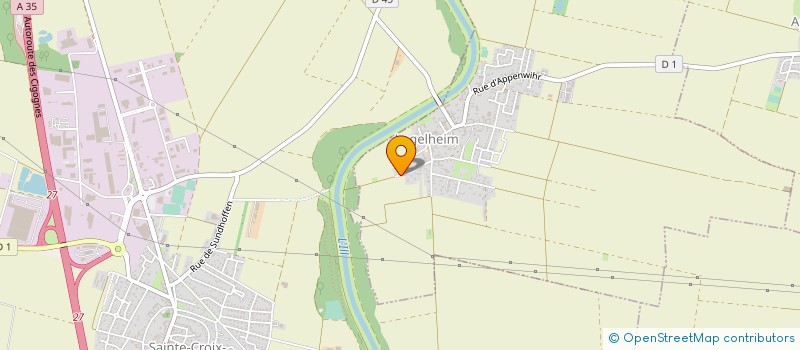 localisation de l'entreprise SCI PAUL ET VICTOR  LOGELHEIM