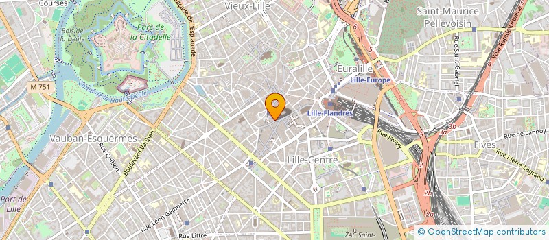 localisation de l'entreprise SCI PAUL GERMAIN à LILLE