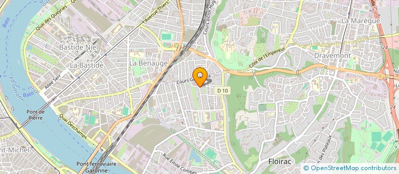 localisation de l'entreprise SCI PAUL GROS  FLOIRAC