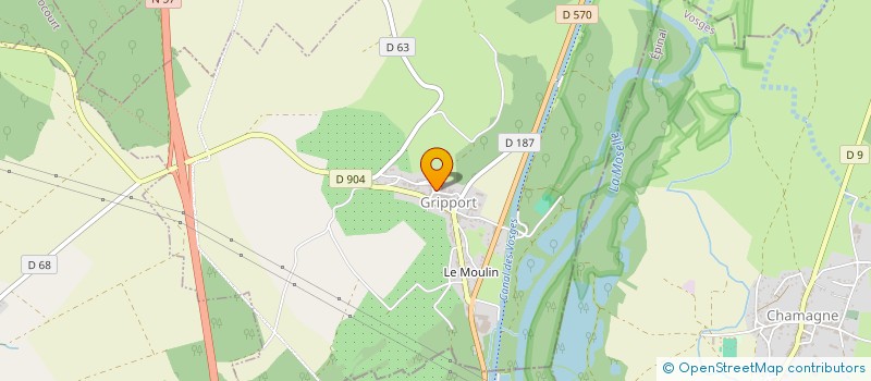 localisation de l'entreprise SCI PAUL IMMO  GRIPPORT