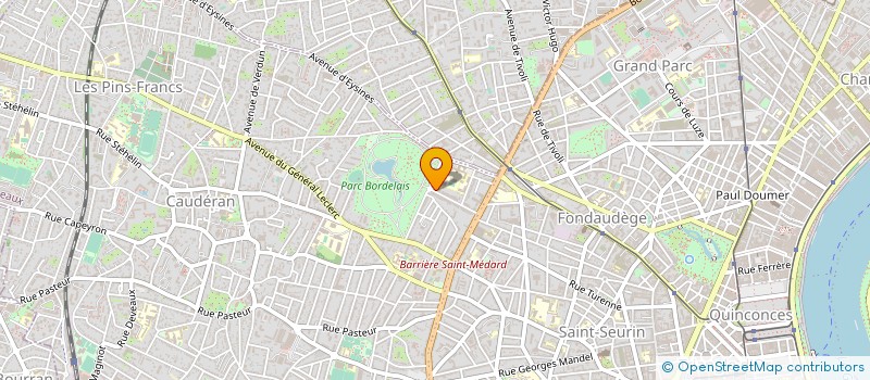 localisation de l'entreprise SCI PAUL JUL  BORDEAUX