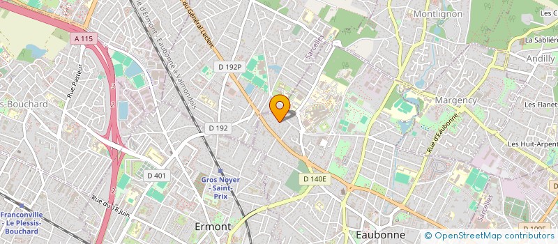 localisation de l'entreprise SCI PAUL & LEOPOLD à EAUBONNE