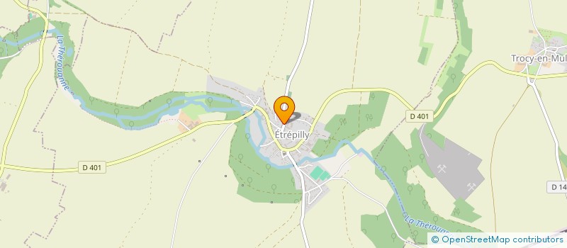 localisation de l'entreprise SCI PAUL-MARGOT  ETREPILLY