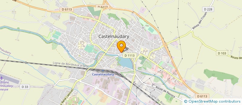localisation de l'entreprise SCI PAUL RIQUET à CASTELNAUDARY
