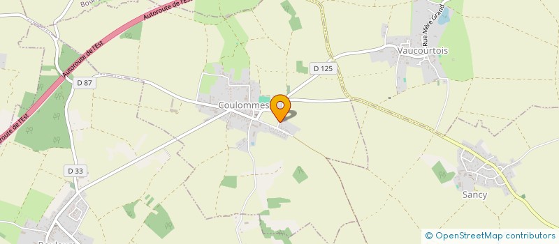 localisation de l'entreprise SCI PAUL SIGNAC  COULOMMES