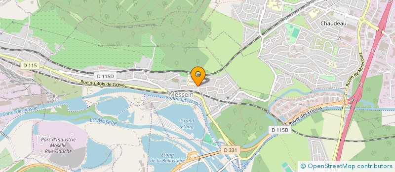 localisation de l'entreprise SCI PAUL SIMON  MESSEIN