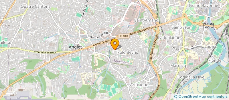 localisation de l'entreprise SCI PAUL TOM à BAYONNE