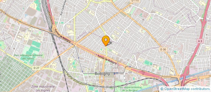 localisation de l'entreprise SCI PAUL VAILLANT COUTURIER 84-86 à SAINT-BEAUZIRE