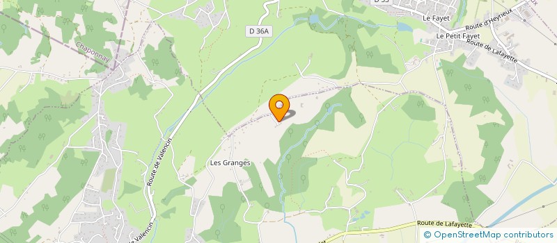 localisation de l'entreprise SCI PAUL-VITRI  SAINT-JUST-CHALEYSSIN