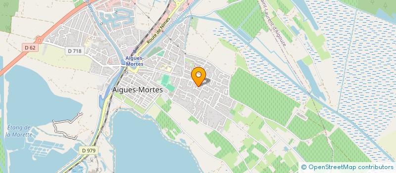 localisation de l'entreprise SCI PAULA  AIGUES-MORTES