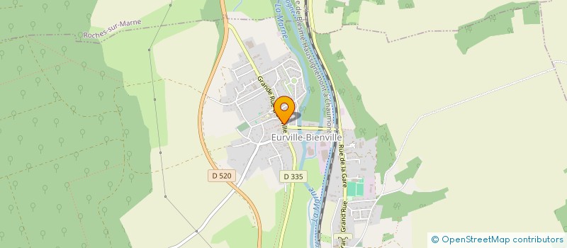 localisation de l'entreprise SCI PAULA à EURVILLE-BIENVILLE
