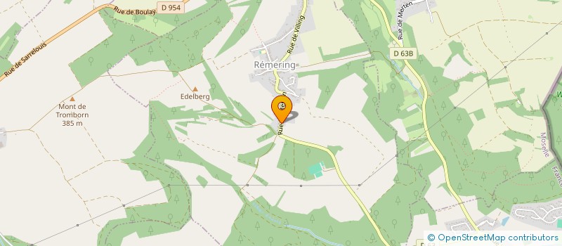 localisation de l'entreprise SCI PAULA  REMERING