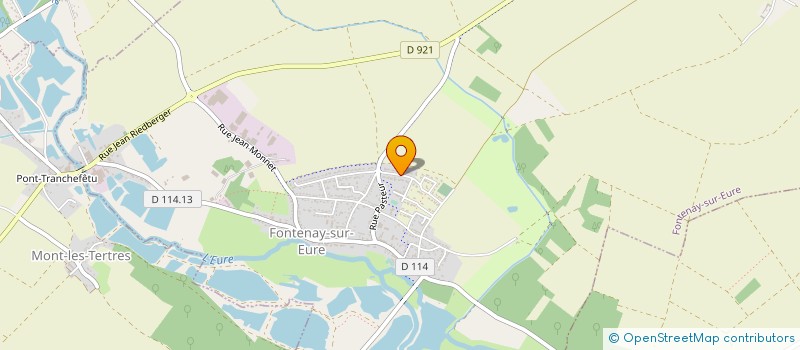 localisation de l'entreprise SCI PAULAM à FONTENAY-SUR-EURE