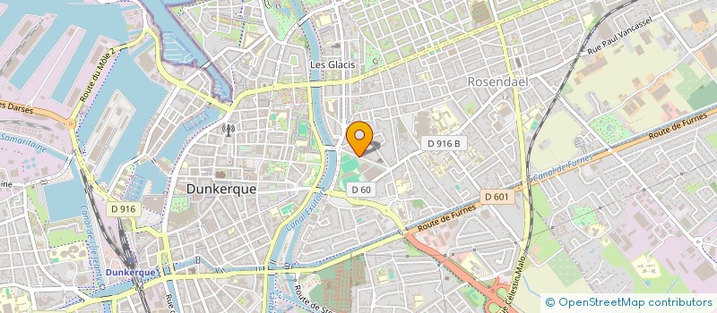 localisation de l'entreprise SCI PAULANCHA à DUNKERQUE