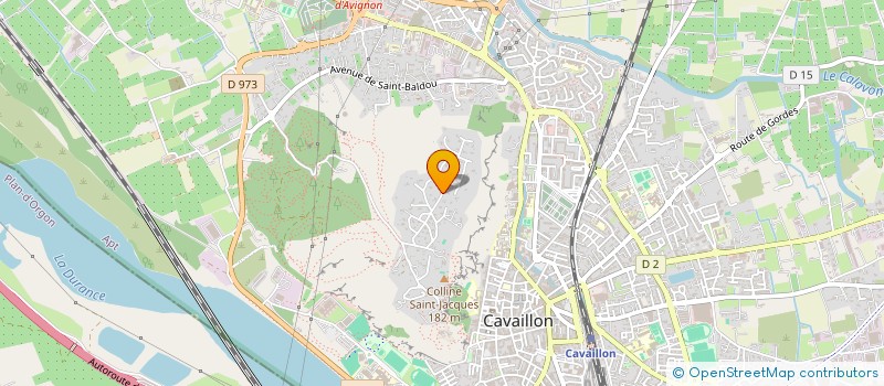 localisation de l'entreprise SCI PAULANT  CAVAILLON