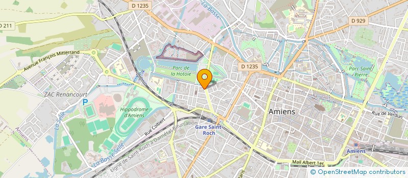 localisation de l'entreprise SCI PAULCHA à AMIENS