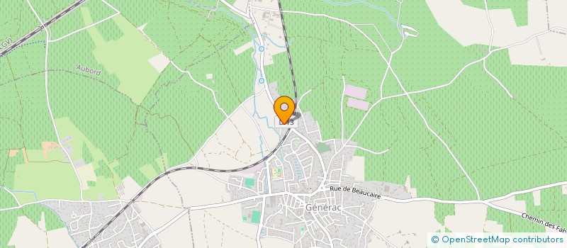 localisation de l'entreprise SCI PAULE  GENERAC