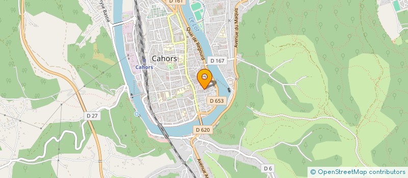 localisation de l'entreprise SCI PAULE  CAHORS