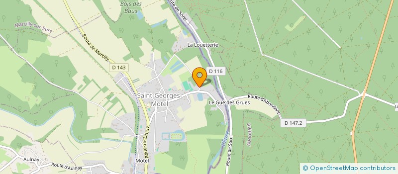 localisation de l'entreprise SCI PAULETTE.S  SAINT-GEORGES-MOTEL