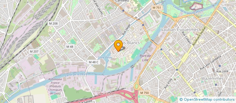 localisation de l'entreprise SCI PAULIMMOZACH à LILLE