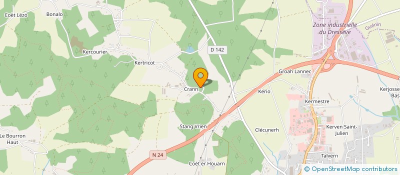 localisation de l'entreprise SCI PAULIMO  BAUD