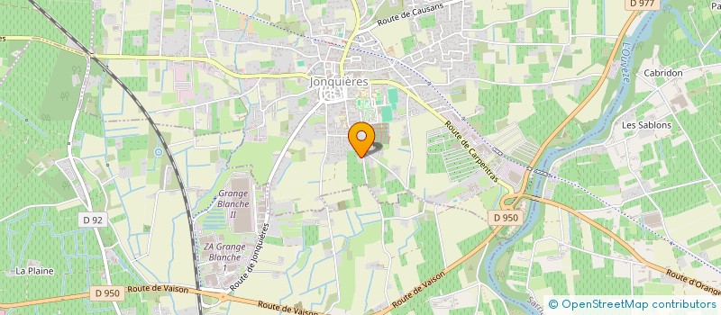 localisation de l'entreprise SCI PAULIN  JONQUIERES