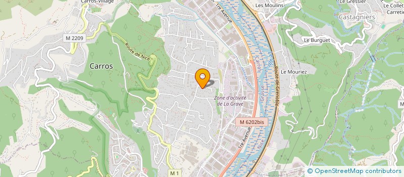 localisation de l'entreprise SCI PAULINA à CARROS