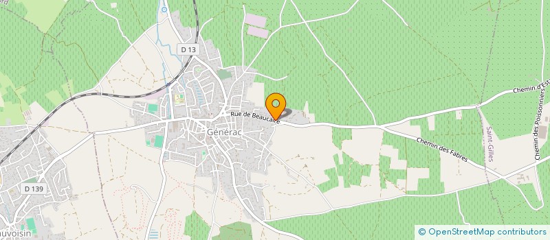 localisation de l'entreprise SCI PAULINA  GENERAC